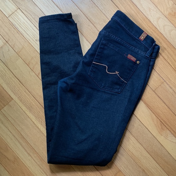 7 for all mankind Blue Jeans, 29 - Picture 2 of 7